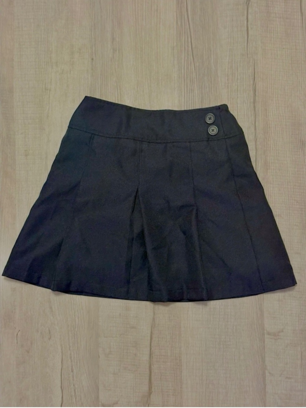 Arrow Uniform Pleated Skirt w/ Shorts Skort Blue Size 14 Regular Dark Academia
